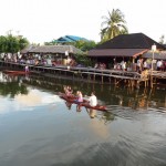 เที่ยวชุมชนวิถีพุทธ ตลาดริมน้ำคลองแดน "สามคลอง สองจังหวัด" ...(สงขลา-นครศรีฯ)