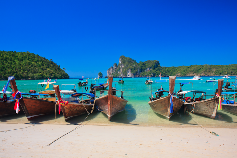 เกาะพีพี 1ใน 10 ทะเลที่สวยติดอันดับโลก