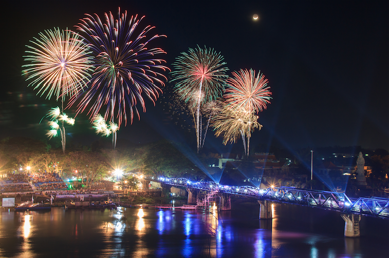 งานสัปดาห์สะพานข้ามแม่น้ำแคว และงานกาชาดจังหวัดกาญจนบุรี