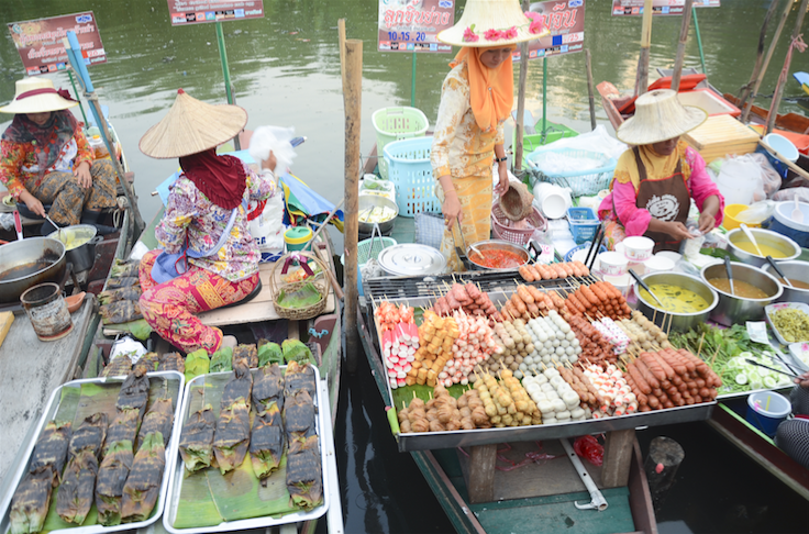 ตลาดน้ำคลองแห (Klong Hae Floating Market) อำเภอหาดใหญ่ จังหวัดสงขลา
