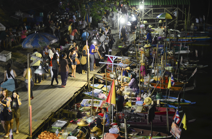 ตลาดน้ำคลองแห (Klong Hae Floating Market) อำเภอหาดใหญ่ จังหวัดสงขลา