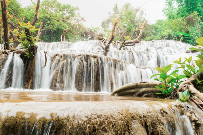 น้ำตกนพพิบูลย์ (Noppiboon Waterfall) จังหวัดกาญจนบุรี