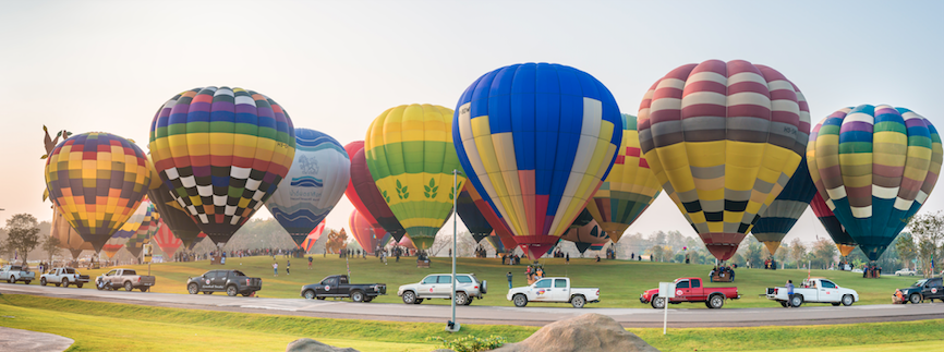 เทศกาลบอลลูนนานาชาติ (Singha Park Chiang Rai International Balloon Fiesta 2017) วันที่ 14-18 กุมภาพันธ์ 2560 ณ สิงห์ปาร์คเชียงราย
