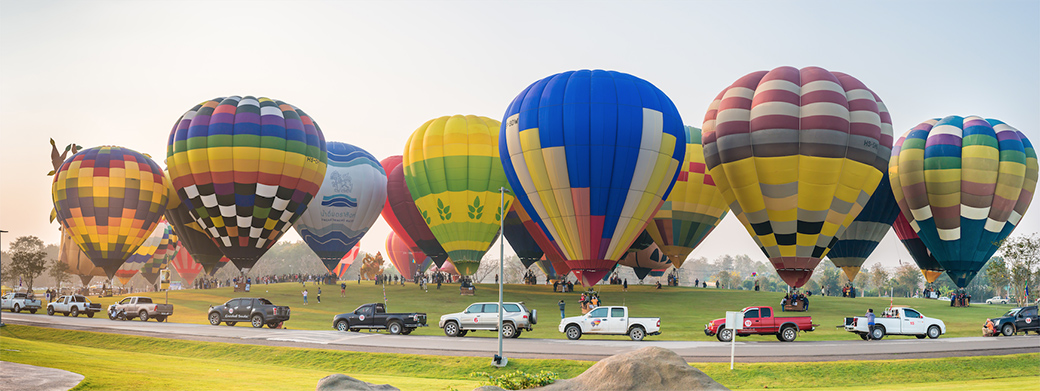 เทศกาลบอลลูนนานาชาติ ประจำปี 2562 (International Balloon Fiesta 2019) สิงห์ปาร์คเชียงราย